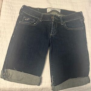 Hollister Indigo Denim Shorts